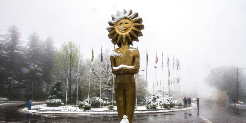 estatueta Kikito em Gramado